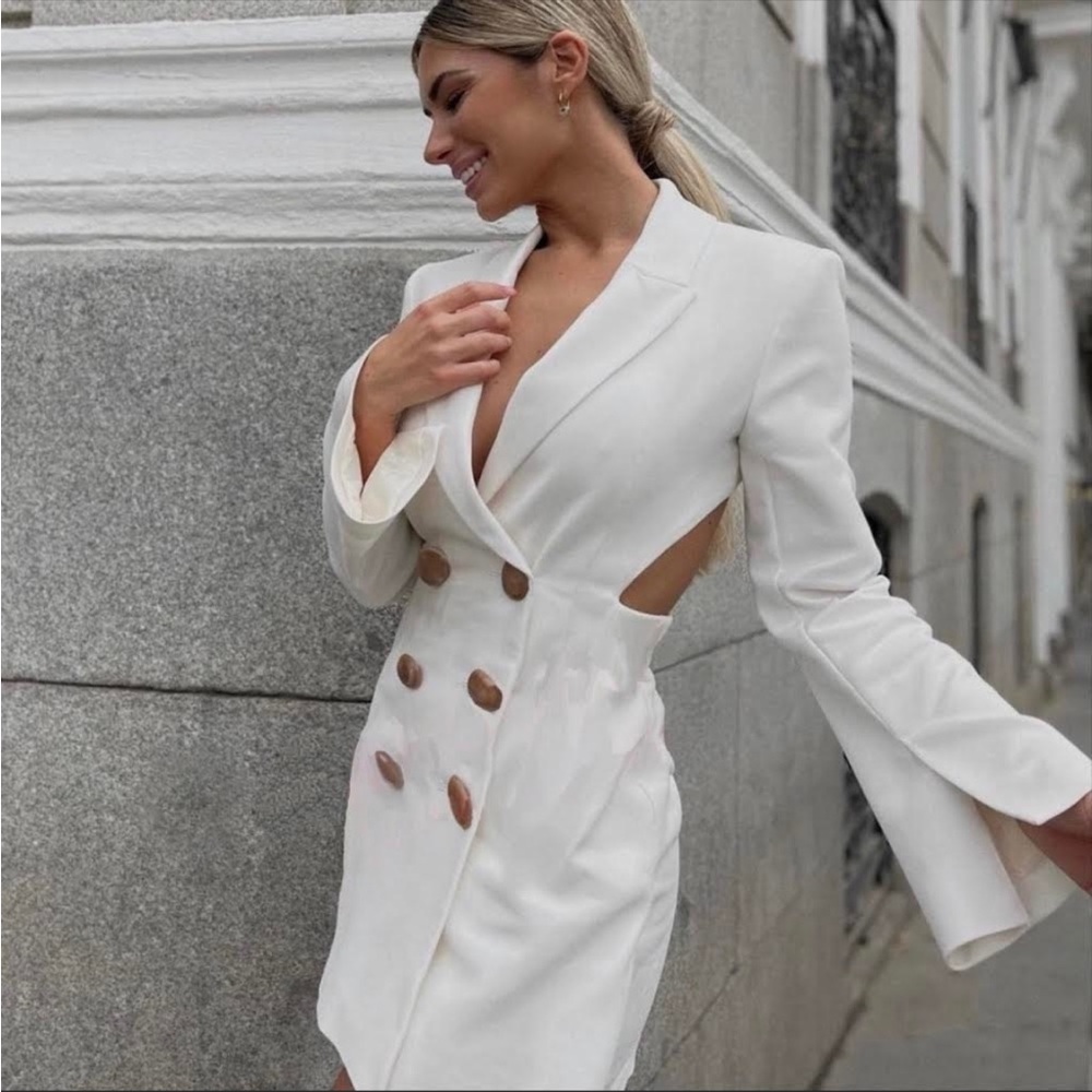 NWT Zara Back Vent Jumpsuit
